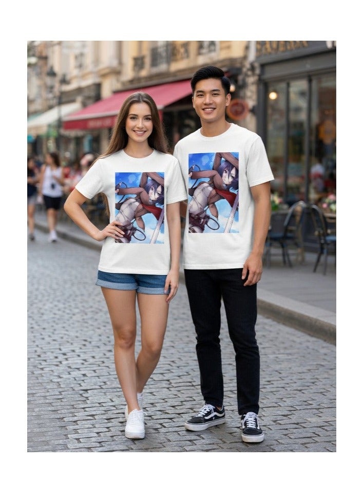 Dirty Lizard White printed t-shirt with Anime image 100% cotton 6 - Image 1