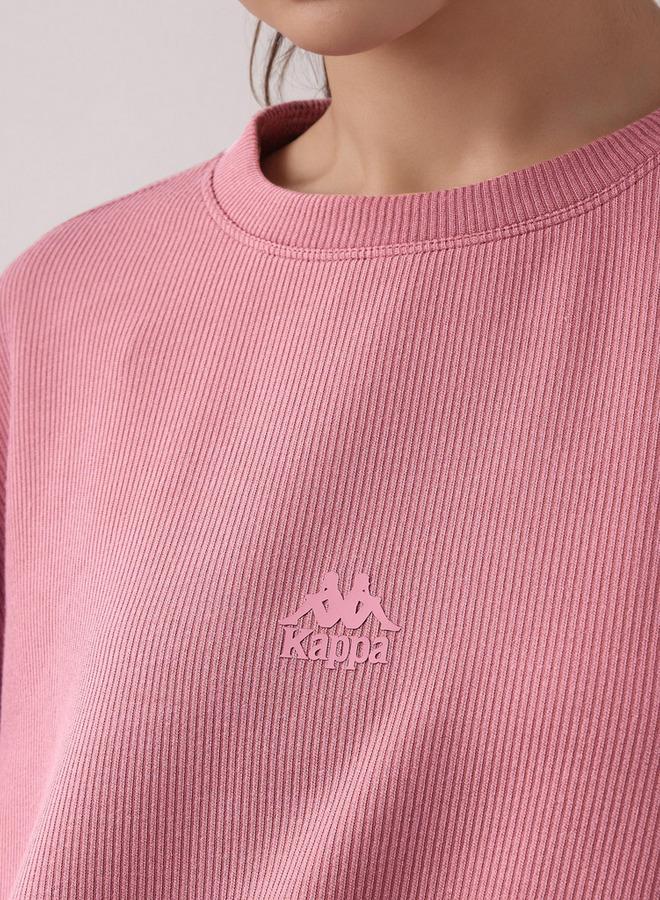 Kappa Women Regular Fit Ribbed Sweatshirt - Image 5