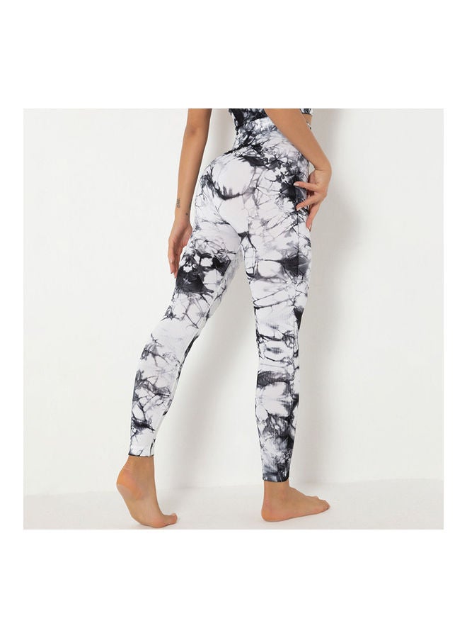 نيبمينينت بنطال يوغا مصبوغ بطريقة الربط - Image 4