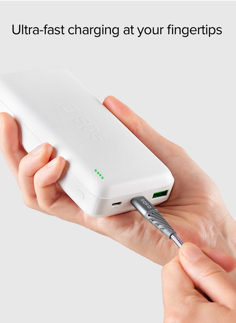 اس بي اس SBS 20,000 mAh multi-port power bank with 20W Power Delivery technology,designed in Italy - Image 3