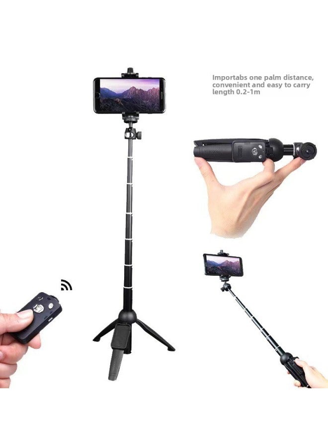 Loquat Yunteng 9928 Mobile Phone Selfie Stick Tripod Mini Bluetooth Remote Control Vlog Video Camera Desktop Live Broadcast Stand-Color:Yunteng 9928【20-100cm】  - Image 3