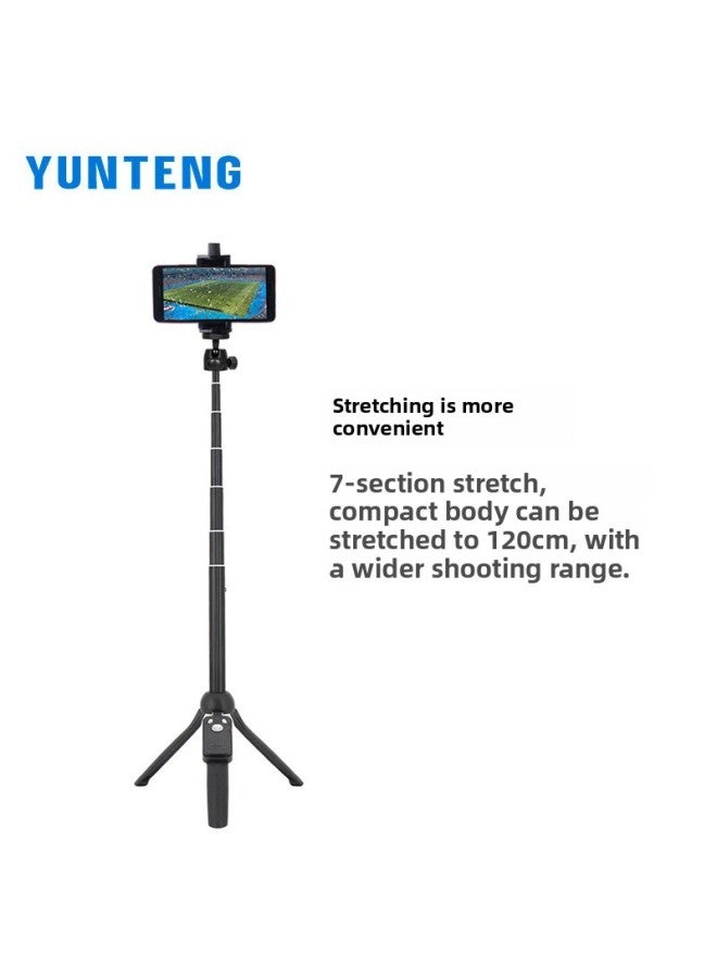 Loquat Yunteng 9928 Mobile Phone Selfie Stick Tripod Mini Bluetooth Remote Control Vlog Video Camera Desktop Live Broadcast Stand-Color:Yunteng 9928【20-100cm】  - Image 4