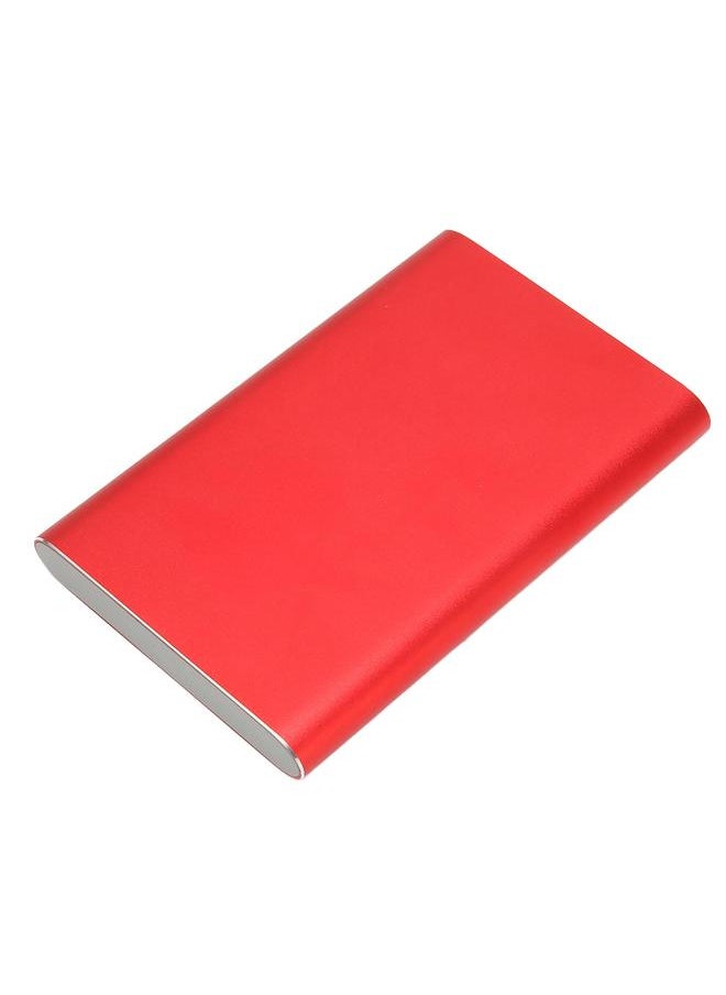 Thoraya Portable metal mobile external hard drive high-speed read and write USB3.0 ultra-thin external mobile hard drive suitable for external computer TV PS4 game red 750GB  - Image 5