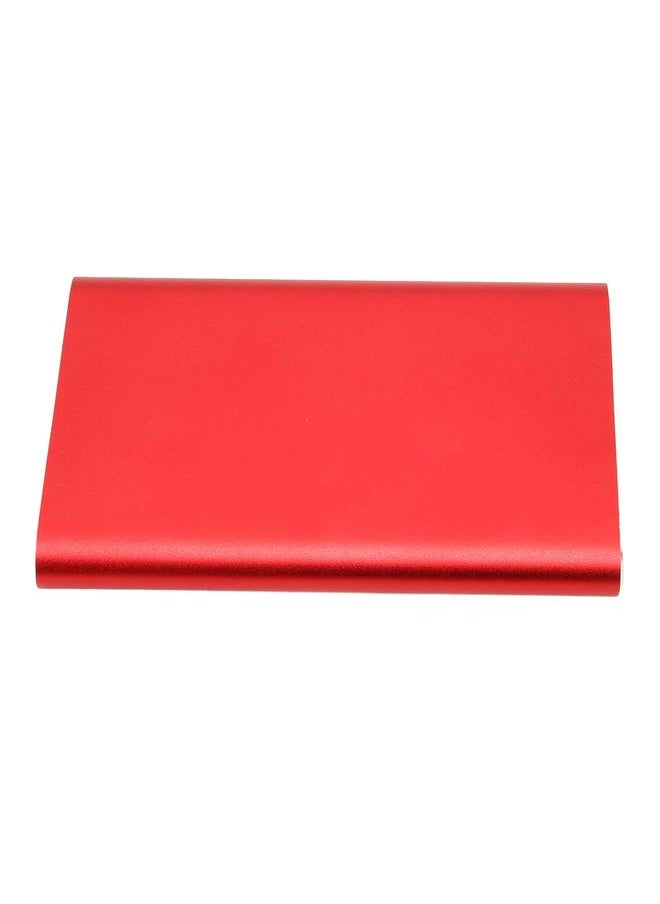Thoraya Portable metal mobile external hard drive high-speed read and write USB3.0 ultra-thin external mobile hard drive suitable for external computer TV PS4 game red 750GB  - Image 4