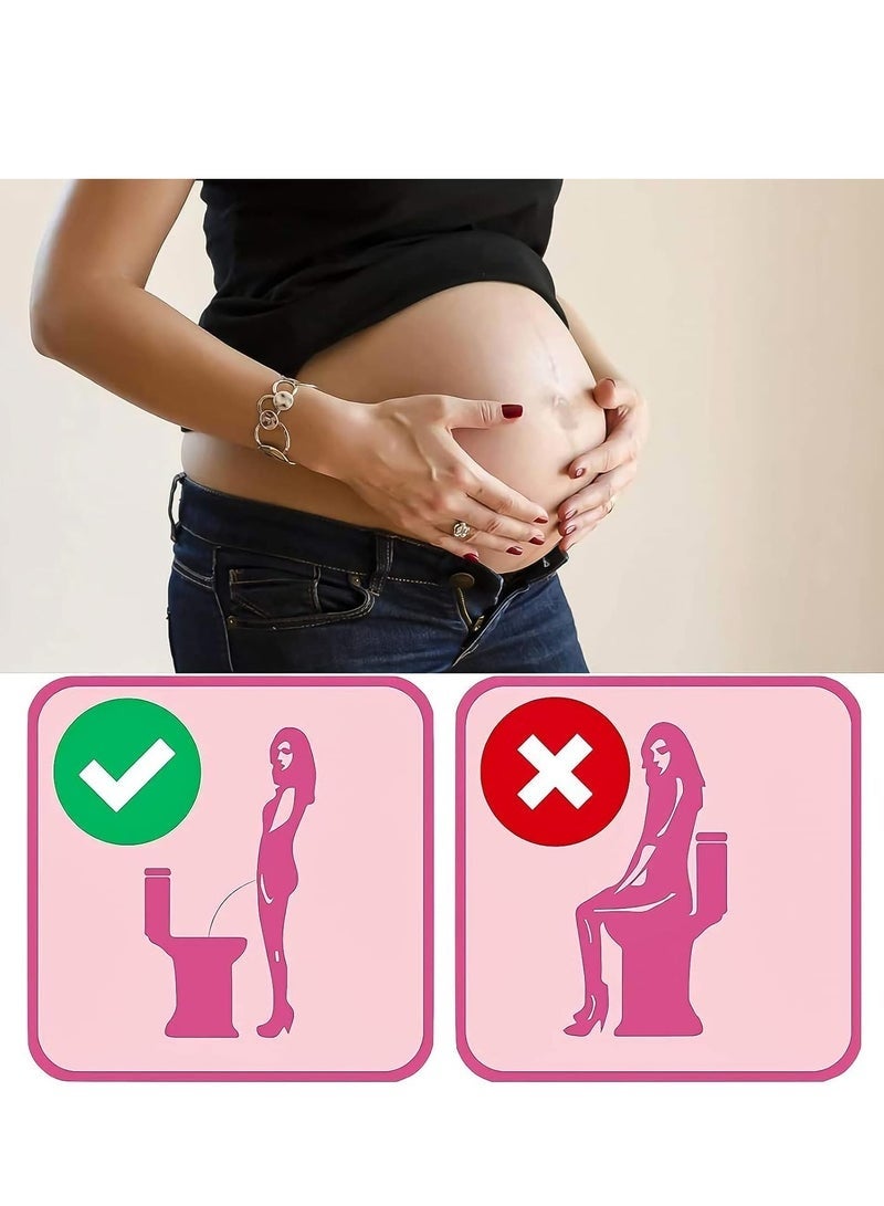 أس تس إل 20 حزمة جهاز تبول الأنثى القابلة للإزالة، كؤوس تبول قمع المبولة الأنثوية، لا مزيد من القلق استخدام الحمامات العامة في المهرجانات، التخييم، السفر، مساعدات ما بعد الجراحة التي لا يمكن استبدالها - Image 3