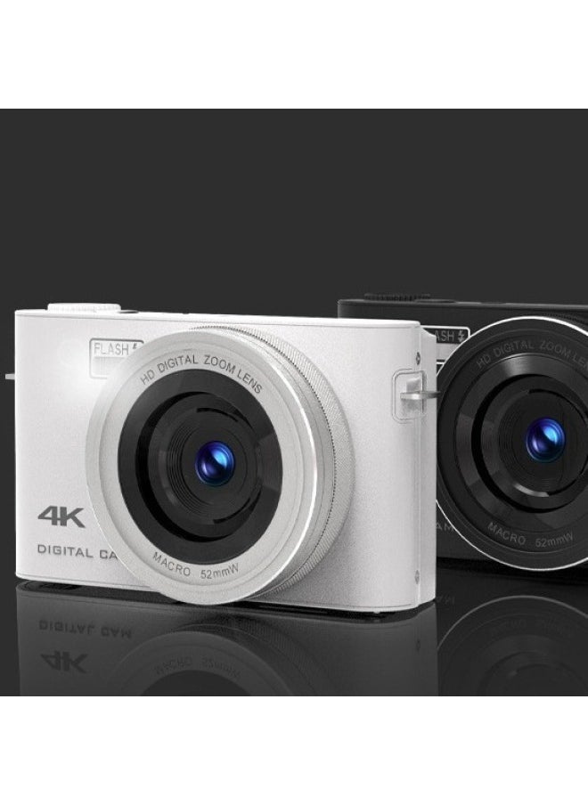 Generic 64 Million Touch Screen 4K Student Party Digital Micro Single Camera MP3 SLR Camera HD Camera Gift-Body Color:8g Memory Card  - Image 4