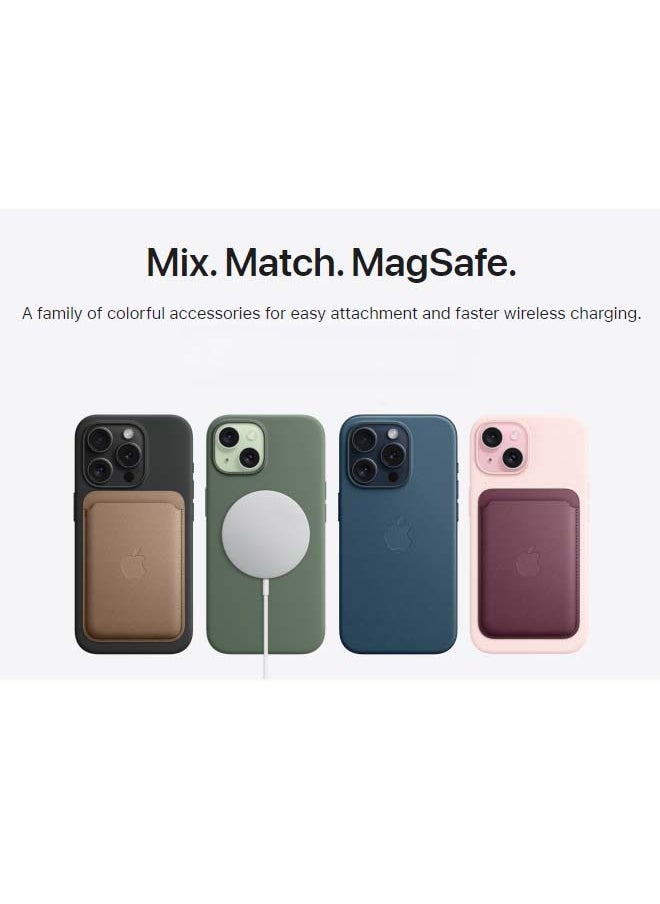 Techie Apple iPhone FineWoven Wallet with MagSafe - Taupe Brown  - Image 5