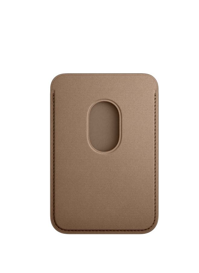 Techie Apple iPhone FineWoven Wallet with MagSafe - Taupe Brown  - Image 2