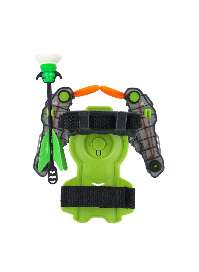 Zing Air Storm Wrist Bow Launcher Set with Zartz Suction-Cup Arrows Fast-Load Wearable Shooter, 40ft Power Range, Adjustable Straps, Action Toy for Kids Ages 8+ - Image 3