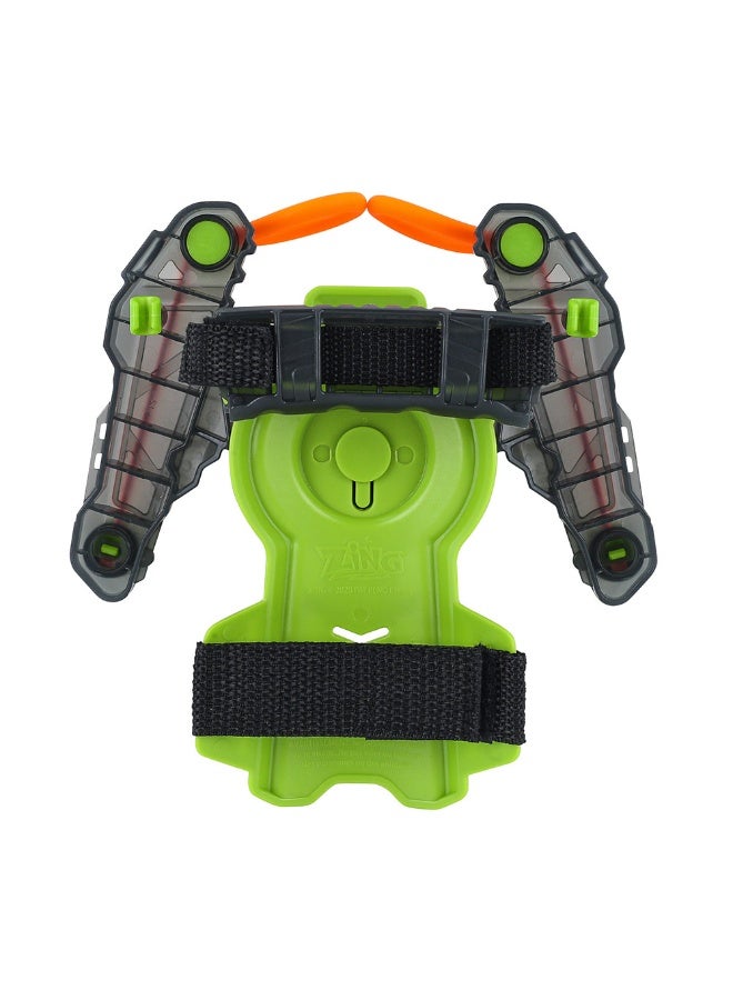 Zing Air Storm Wrist Bow Launcher Set with Zartz Suction-Cup Arrows Fast-Load Wearable Shooter, 40ft Power Range, Adjustable Straps, Action Toy for Kids Ages 8+ - Image 4