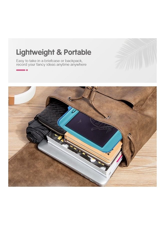 NIBEMINENT Erasable Pressure-Sensitive Drawing And Writing Board For Kids, Adults 22.8 x 22.5 1.5cm - Image 5