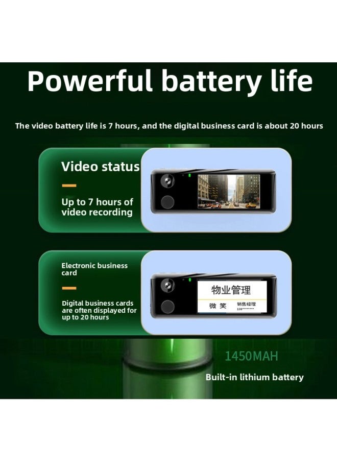 Generic Badge Law Enforcement Recorder WiFi HD 4K National Railway Power Grid Hotel Bank Work Badge Recorder-Body Color:Official Standard (32g)  - Image 3