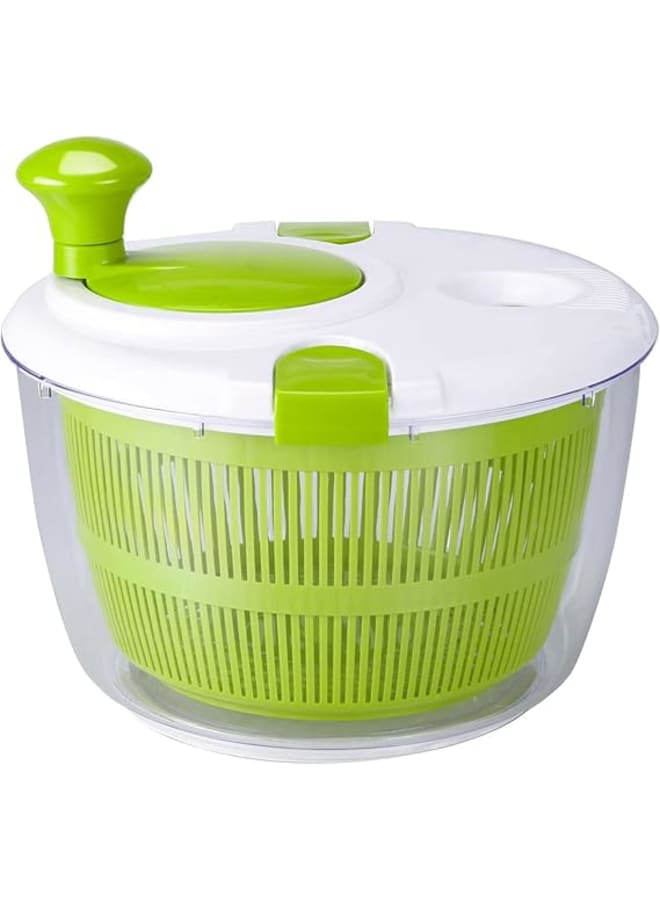 Foheel Salad Spinner, 5L Fruits Vegetable Washer Dryer, Fruits And Vegetables Dryer, Lettuce Spinner & Fruit Veggie Wash.Small Salad Spinner Kitchen Appliances And Gadgets