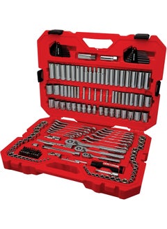 CRAFTSMAN Mechanics Tool Set 14 and 38 Inch Drive 189 Piece CMMT12134