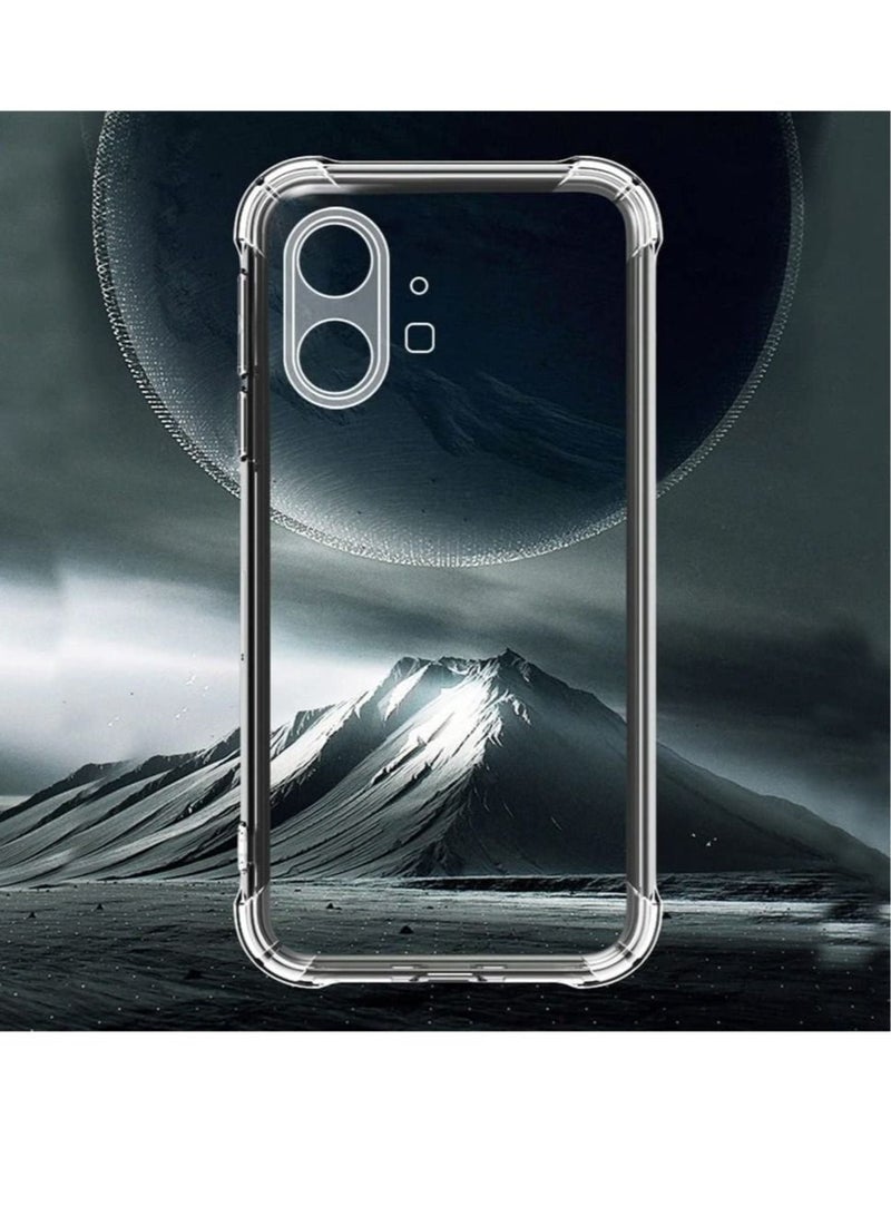ELTRAZONE Case for Nothing Phone 1 Case Cover Clear Back Air Cushion Soft Silicone Shockproof Anti-Scratch Protective Bumper Shell Corner for Nothing Phone 1 - Image 5