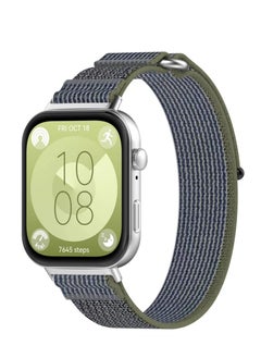Generic Nylon Strap Compatible with Huawei Watch Fit3 Soft Elastic Sport Strap for Huawei Watch Fit 3 Replacement Strap  - Image 2