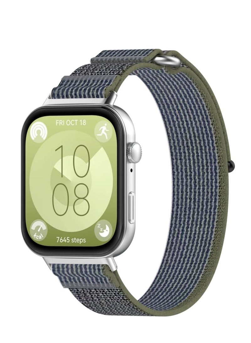 Nylon Strap Compatible with Huawei Watch Fit3 Soft Elastic Sport Strap for Huawei Watch Fit 3 Replacement Strap  - Image 2
