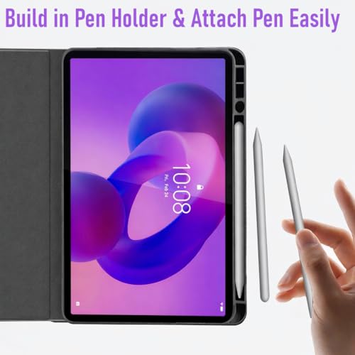 ProElite Case Cover for Lenovo idea Tab 11 inch 2025 Case, Deer Flip case Cover for Lenovo idea Tab 11 inch 2025 Case with Pen Holder [Auto Sleep Wake Feature], Dark Blue - Image 3