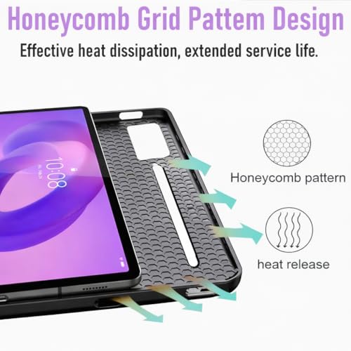 ProElite Case Cover for Lenovo idea Tab 11 inch 2025 Case, Deer Flip case Cover for Lenovo idea Tab 11 inch 2025 Case with Pen Holder [Auto Sleep Wake Feature], Dark Blue - Image 4