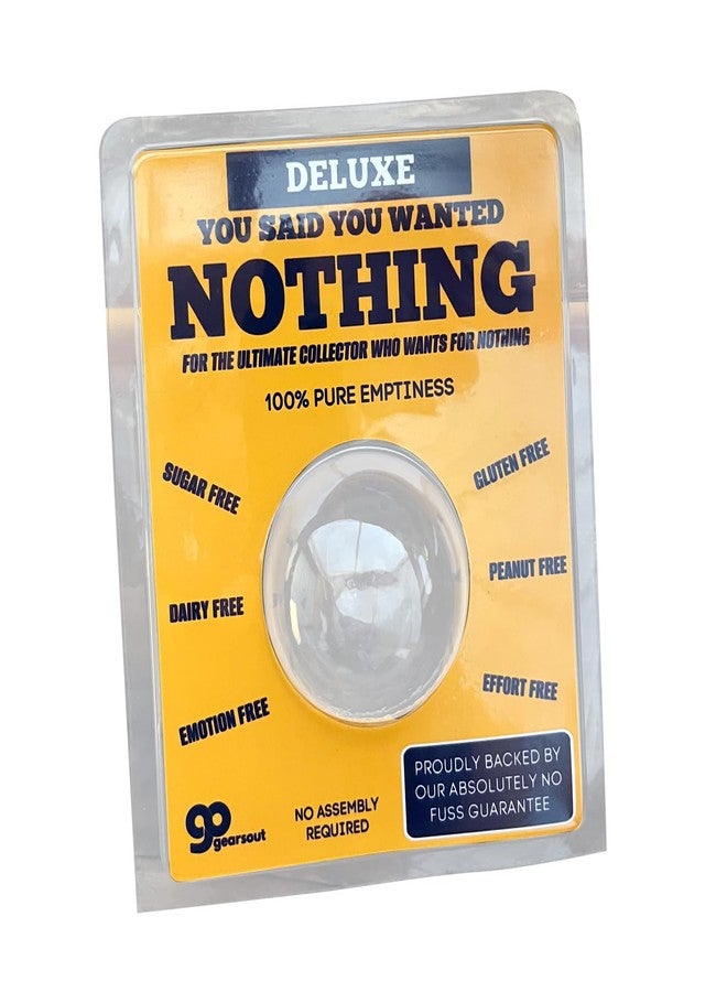 Gears Out Novelty Deluxe Gift of Emptiness | Hilarious Prank Box | Gag Present for All Occasions | Funny Joke Surprise Package for Laughs - Image 4