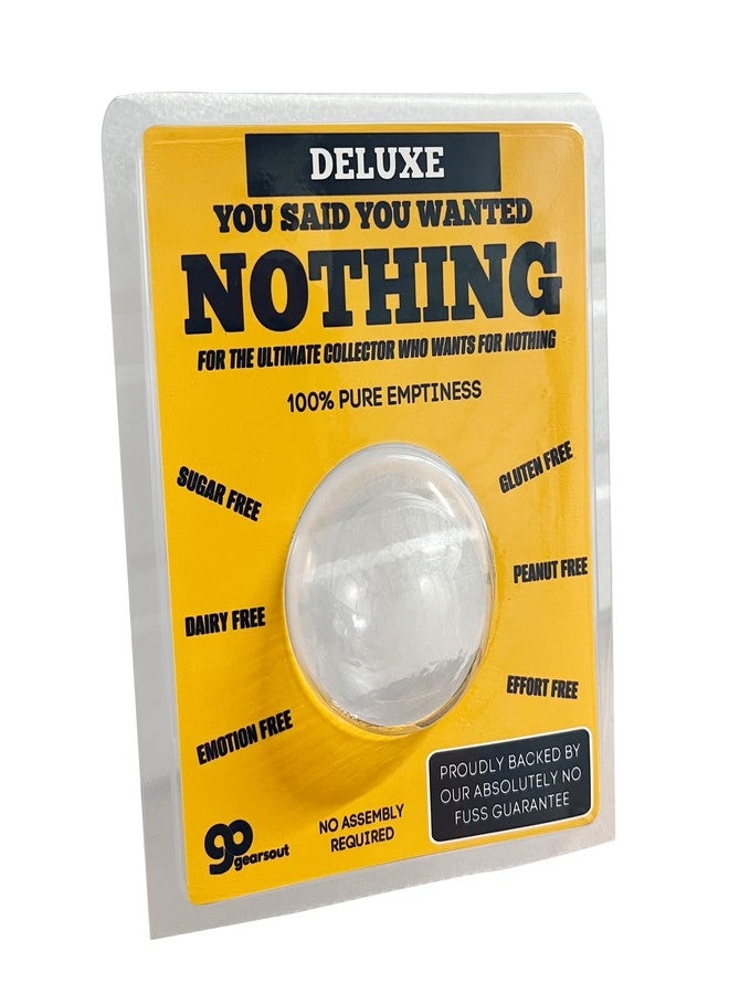 Gears Out Novelty Deluxe Gift of Emptiness | Hilarious Prank Box | Gag Present for All Occasions | Funny Joke Surprise Package for Laughs - Image 1