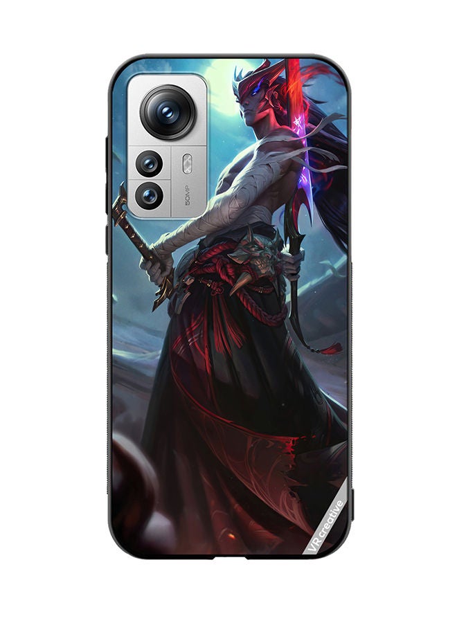Protective Case Cover For Xiaomi 12 Pro Yone League Of Legends Design Multicolour