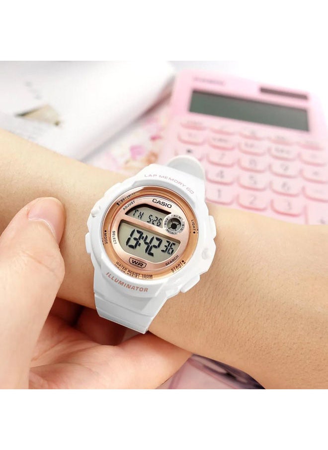 CASIO ساعة رقمية من الراتنج LWS-1200H-7A2VDF  - Image 2
