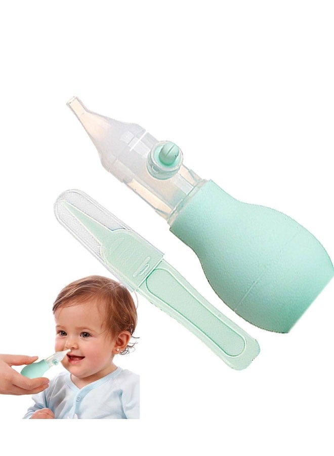 مرحباً حبيبي انظر شفاط أنف الأطفال - منظف أنف يدوي للأطفال بطرف سيليكون ناعم ، مضاد للتدفق العكسي ، يتضمن ملاقط تنظيف وحقيبة محمولة - Image 1