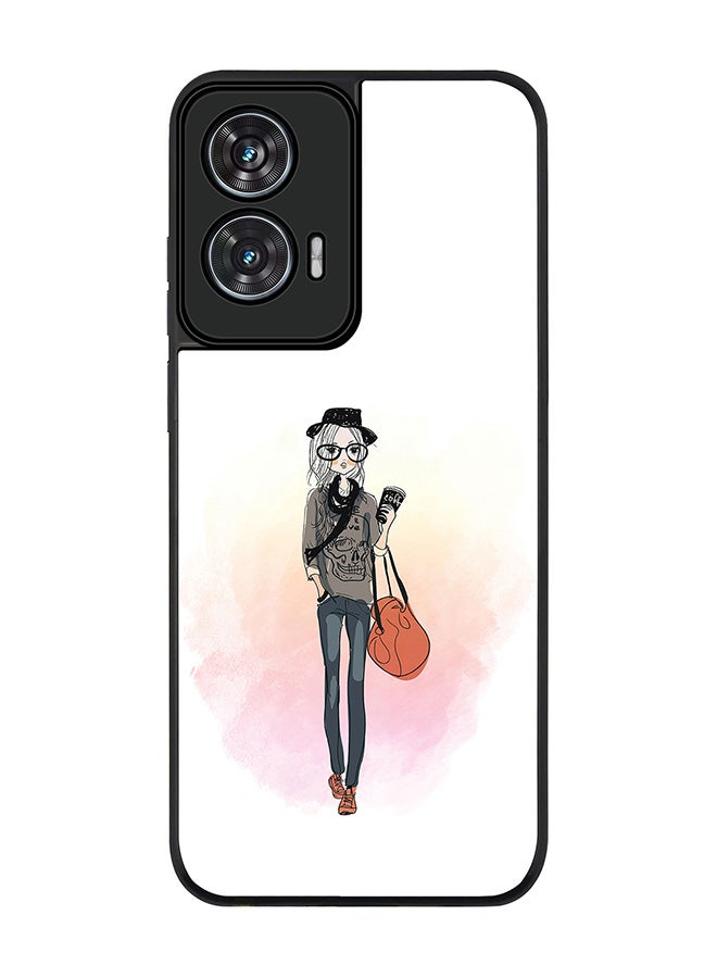 Stylizedd For Motorola Edge 50 Fusion 5G Case,Slim fit Camera Protection, Shockproof Thin Phone cover  - Fashionista - Image 1