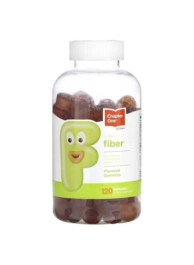 Chapter One Chapter One, Fiber Gummies, Flavored, 120 Gummies  - Image 1