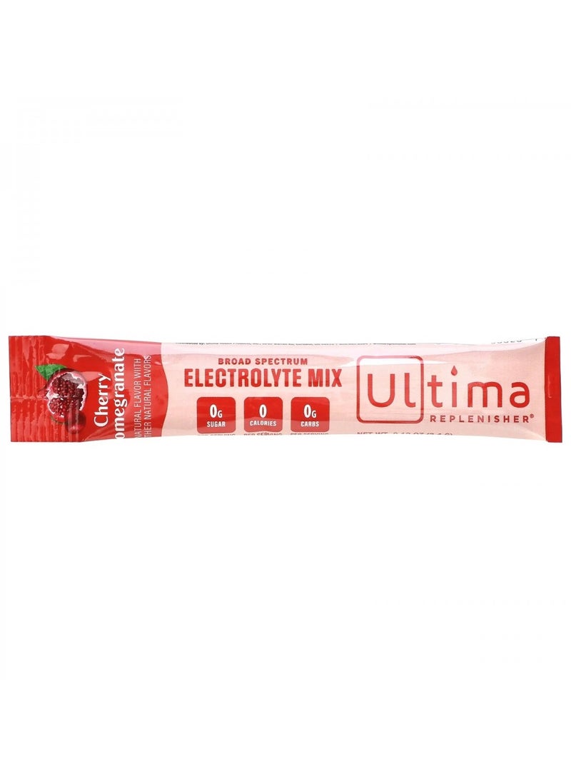 Ultima Replenisher Ultima Replenisher 6 Essential Electrolytes Mix Cherry Pomegranate 20 Stickpacks - Image 4