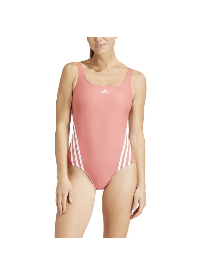 Adidas 3S Suit C Red Swim Swimwear 26"