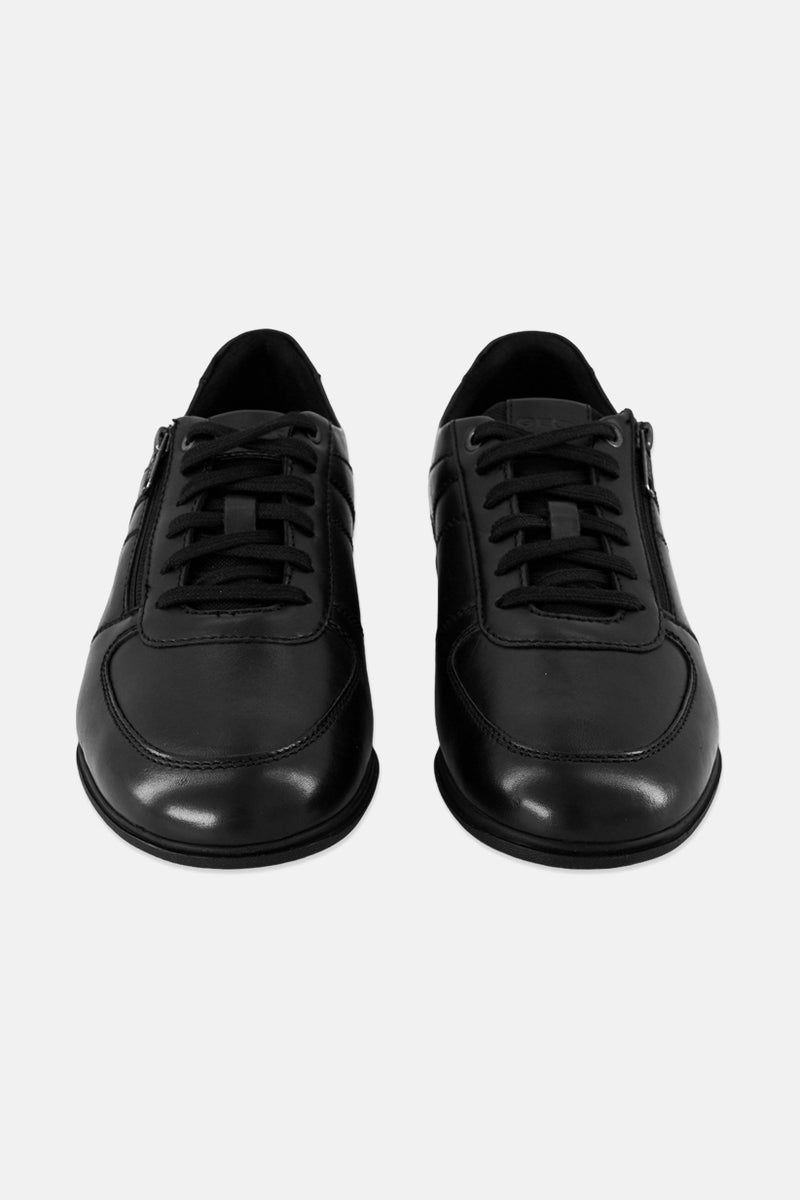 GEOX Men U Renan B Lace Up Casual Shoes, Black  - Image 4