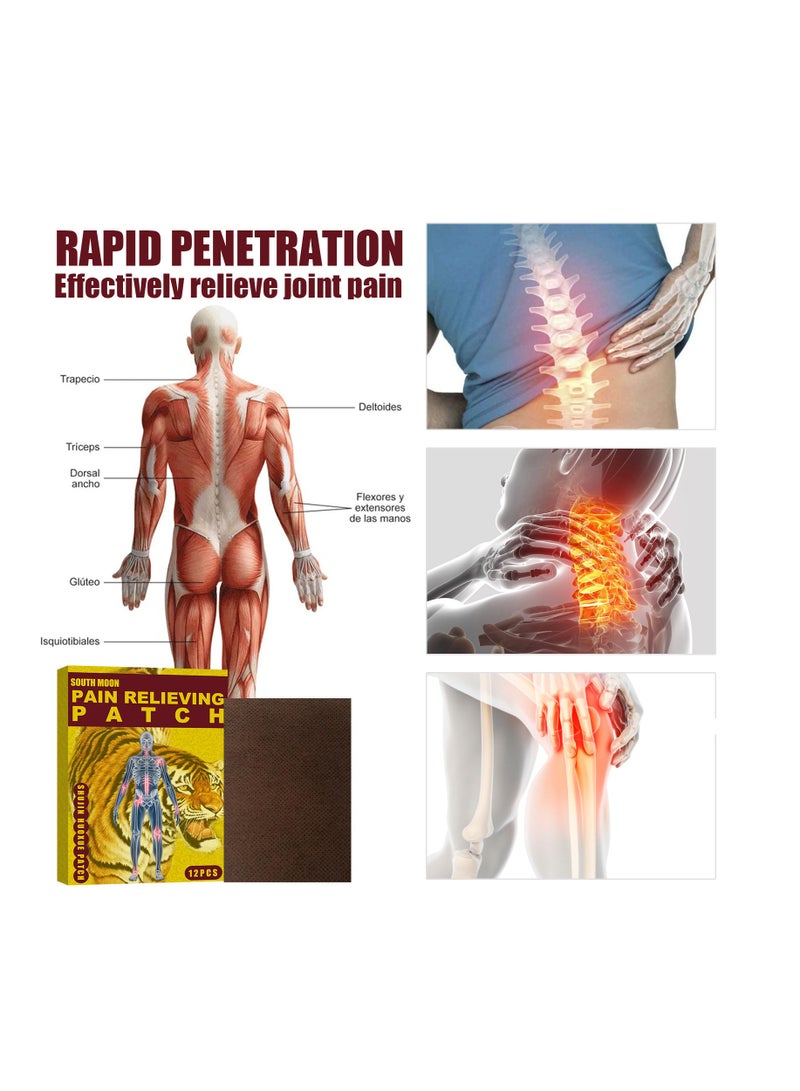 SOUTH MOON Pain Relieving Patch for Relieve Sore Joints,Muscles and Joints - Image 4