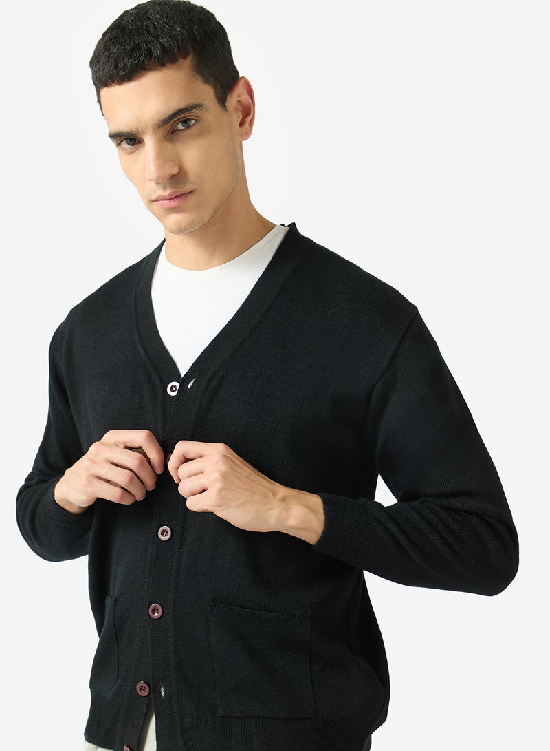 Robert Wood Casual Buttoned Cardigan - Image 4