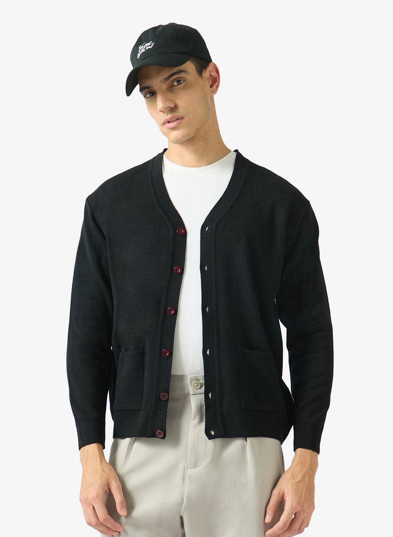 Robert Wood Casual Buttoned Cardigan - Image 1