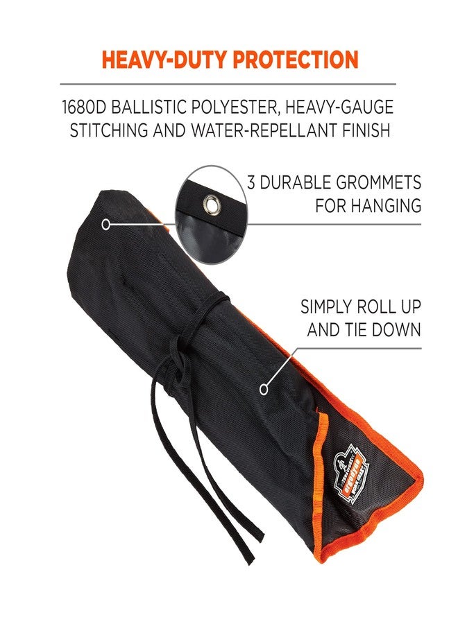 Ergodyne Arsenal 5873 Wrench Roll-Up Pouch, Tall, 14-Pockets, Black - Image 4