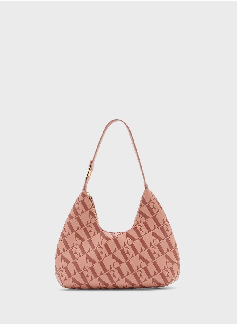 ELLA - Monogram Satchel Bag - Image 1