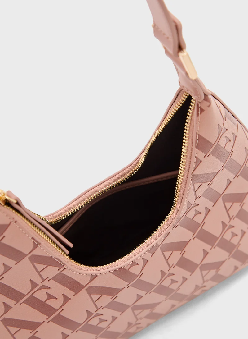 ELLA Monogram Satchel Bag