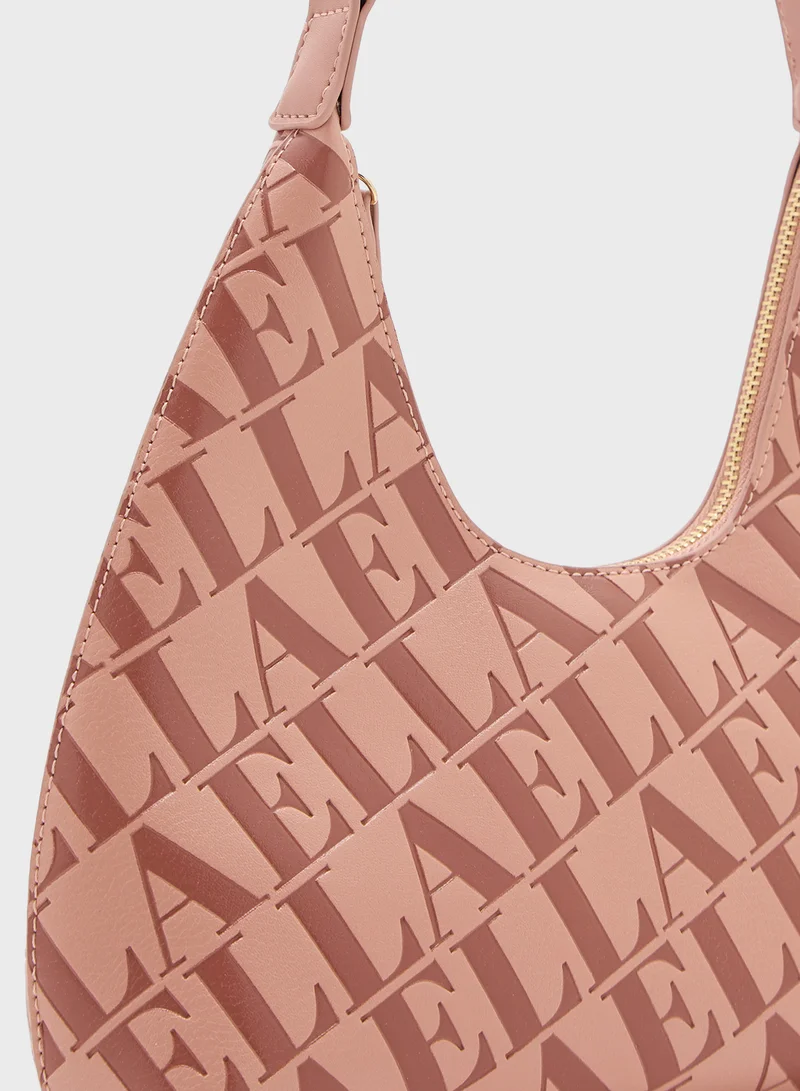 ELLA Monogram Satchel Bag