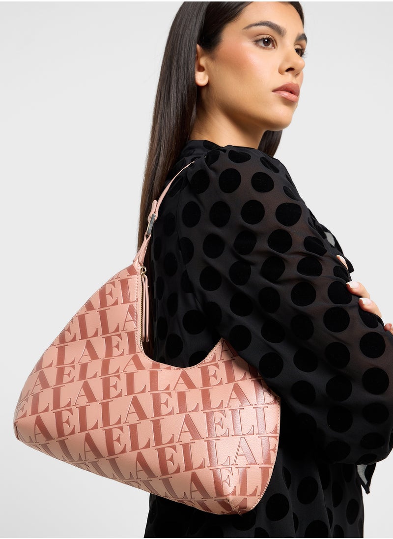 ELLA - Monogram Satchel Bag - Image 1