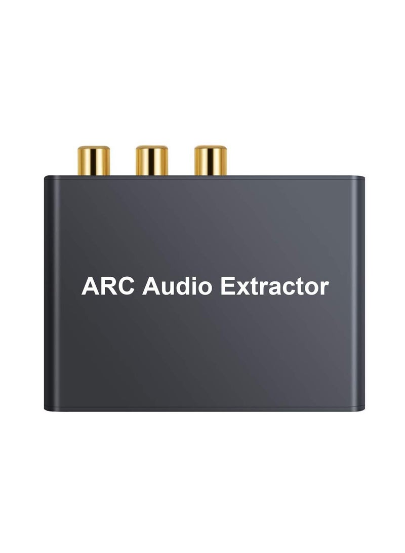 192KHz ARC Audio Adapter HDMI Audio Extractor Digital to Analog Audio Converter DAC SPDIF Coaxail RCA 3.5mm Jack Output - Image 5