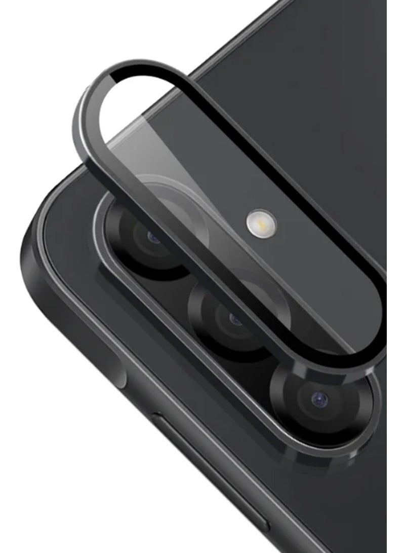 Camera Cover for Samsung Galaxy A56 5G - Camera Lens Protector, Scratch-Resistant HD Clarity Ultra-Thin 9H Tempered Glass with Alloy Metal & Best Camera Protection - Image 1