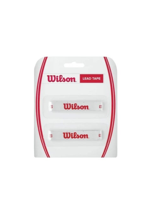 Lead Tape For Tennis Rackets   Color: White / Red