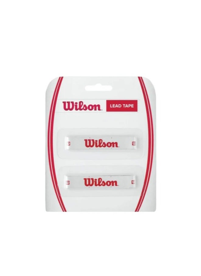 Wilson Lead Tape For Tennis Rackets   Color: White / Red 