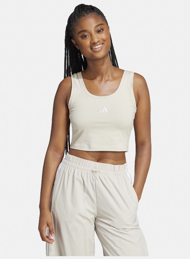 Adidas essentials small logo cotton lifestyle women's t-shirt  - Image 1