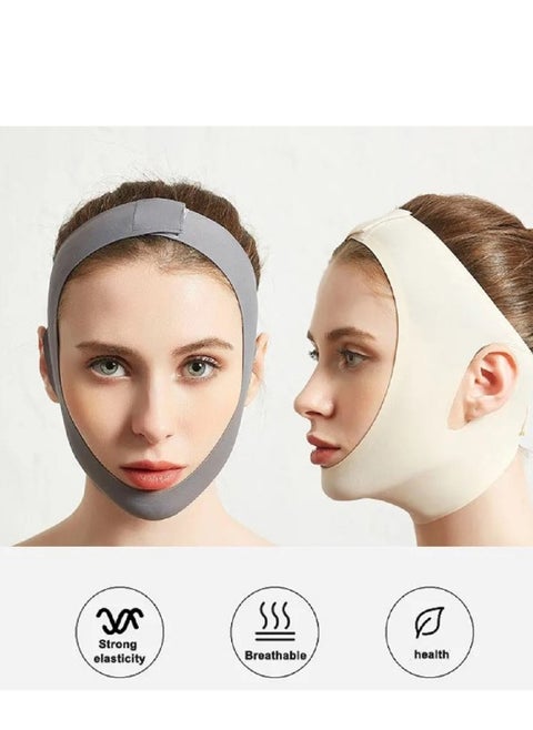 Double Chin Reducing Corset V Shape Face Slimming Belt Chin Lifting Mask for Women