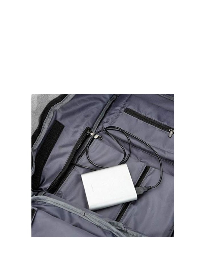 JAJEEK Unisex Laptop Backpack with USB Charging Port â€“ Stylish Travel and School Bag for Men and Women, Durable Notebook Bag for Everyday Use, Comfortable and Spacious â€“ Model MZ2629 - Image 2