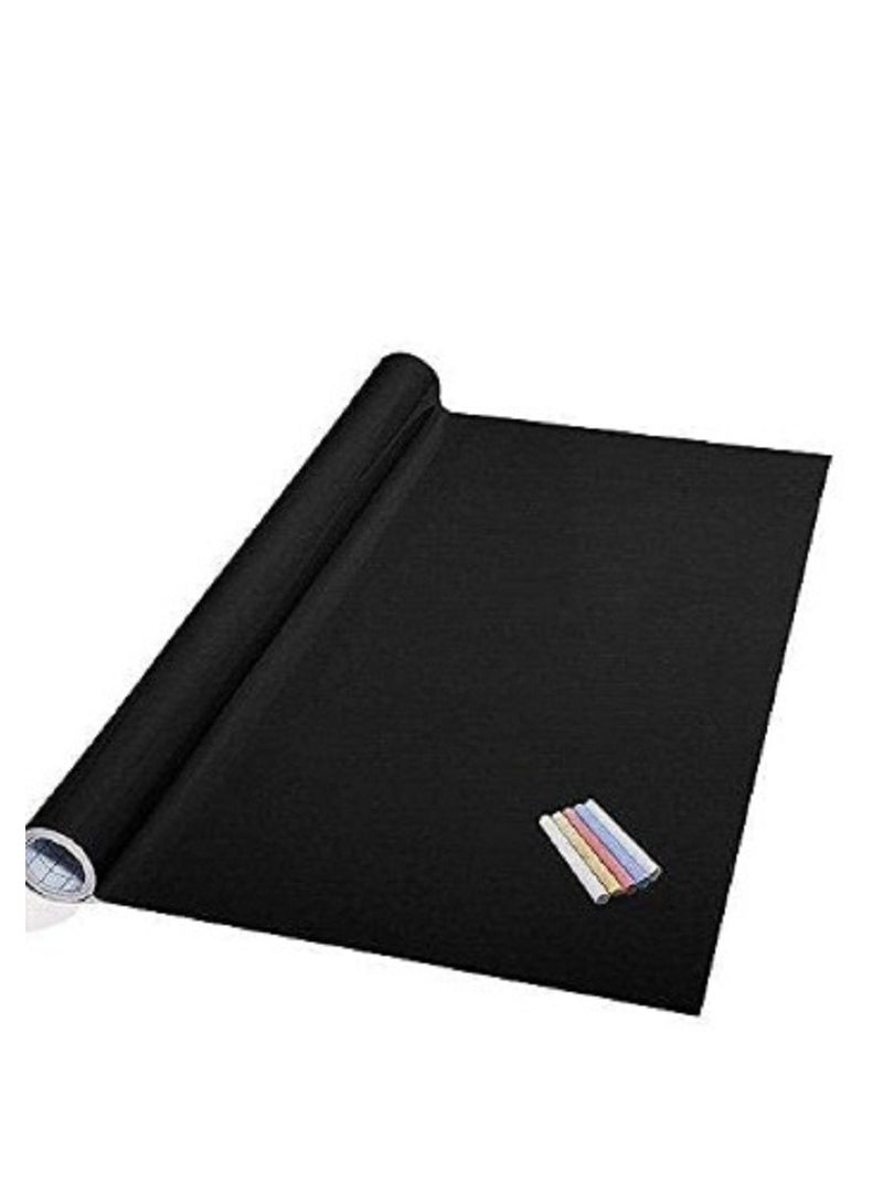 Removable adhesive chalkboard, large size 60 x 200 cm,