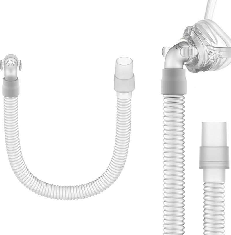 مجموعة أنبوب بديل لقناع الأنف Wisp، أنبوب IBEET القصير لخرطوم الاتصال Wisp، ملحقات CPAP بديلة - إطلاق سريع وقابل للدوران 360 درجة
